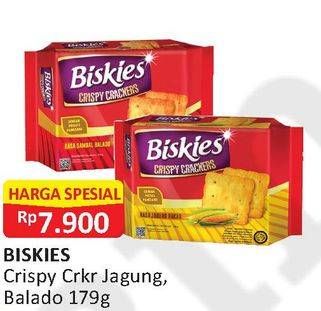 Promo Harga MUNCHYS Biskies Crispy Crackers Jagung Bakar, Sambal Balado 179 gr - Alfamart