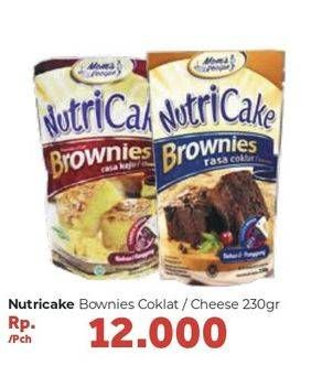 Promo Harga Nutricake Instant Cake Brownies Cokelat, Cheese 230 gr - Carrefour
