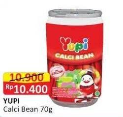 Promo Harga YUPI Calci Bean 70 gr - Alfamart