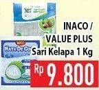 Promo Harga VALUE PLUS Sari Kelapa/INACO Nata De Coco 1Kg  - Hypermart
