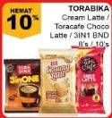 Promo Harga TORABIKA Creamy Latte/ 3in1/ Toracafe 8s/10s  - Giant