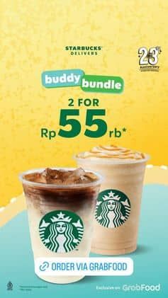 Promo Harga Buddy Bundle  - Starbucks