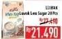 Promo Harga Luwak White Koffie Less Sugar per 20 sachet 20 gr - Hypermart