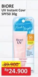 Promo Harga Biore UV Fresh & Bright Instan Cover 30 gr - Alfamart