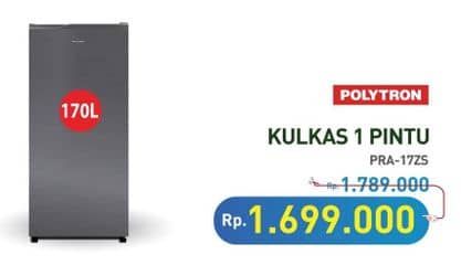 Polytron PRA 17ZS  Diskon 5%, Harga Promo Rp1.699.000, Harga Normal Rp1.789.000