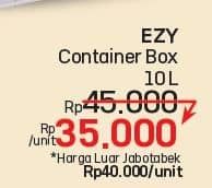 Promo Harga EZY Box Container  - LotteMart