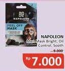 Promo Harga Napoleon Peel Off Mask Brightening, Oil Control, Soothing And Moisturizing 15 ml - Alfamidi