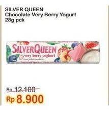 Promo Harga SILVER QUEEN Chocolate Very Berry Yoghurt 28 gr - Indomaret