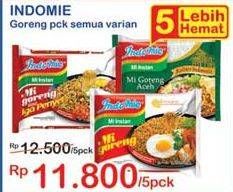 Promo Harga INDOMIE Mi Goreng All Variants per 5 pcs - Indomaret