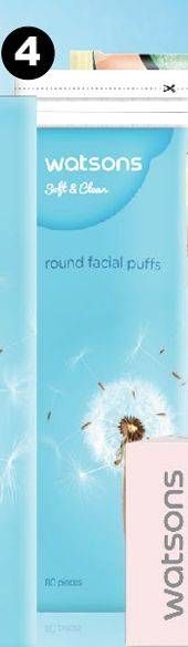 Promo Harga WATSONS Round Facial Puff 80 pcs - Watsons