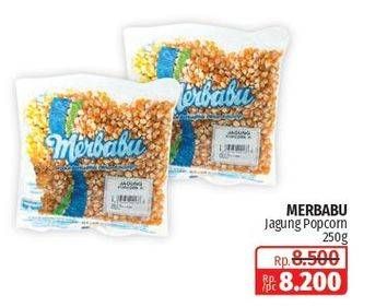 Promo Harga Merbabu Jagung Popcorn 250 gr - Lotte Grosir