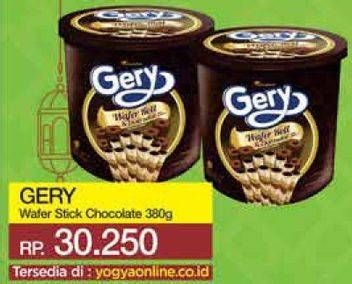 Promo Harga GERY Wafer Roll 380 gr - Yogya