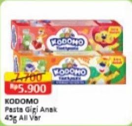 Promo Harga Kodomo Pasta Gigi All Variants 45 gr - Alfamart