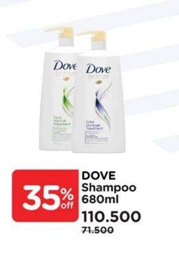 Promo Harga DOVE Shampoo 680 ml - Watsons