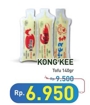 Kong Kee Tofu 140 gr Diskon 26%, Harga Promo Rp6.950, Harga Normal Rp9.500
