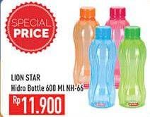 Promo Harga LION STAR Botol Air Hydro NH-66 600 ml - Hypermart