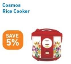 Promo Harga COSMOS Rice Cooker  - Electronic City