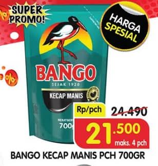 Promo Harga Bango Kecap Manis 700 gr - Superindo