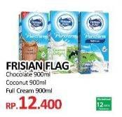 Promo Harga FRISIAN FLAG Susu UHT Purefarm Swiss Chocolate, Coconut Delight, Full Cream 900 ml - Yogya