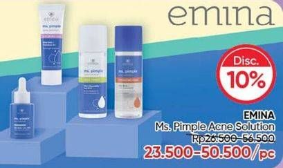 Promo Harga Emina Ms Pimple Acne Solution  - Guardian