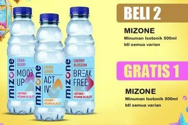 Promo Harga MIZONE Minuman Bernutrisi All Variants per 2 botol 500 ml - Indomaret