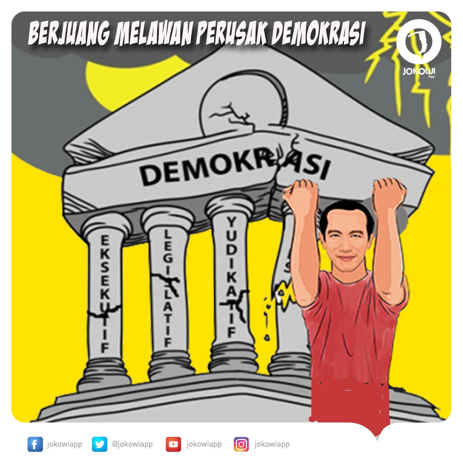 Contoh Poster Demokrasi
