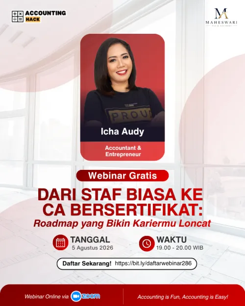 Dari Staf Biasa ke CA Bersertifikat: Roadmap yang Bikin Kariermu Loncat | Webinar 286