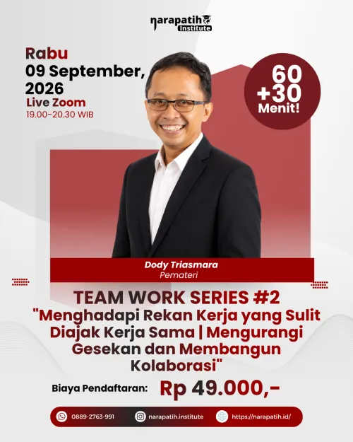 TEAM WORK SERIES #2 — Menghadapi Rekan Kerja yang Sulit Diajak Kerja Sama