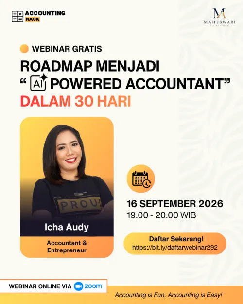 Roadmap jadi “AI POWERED ACCOUNTANT” dalam 30 hari | Webinar 292
