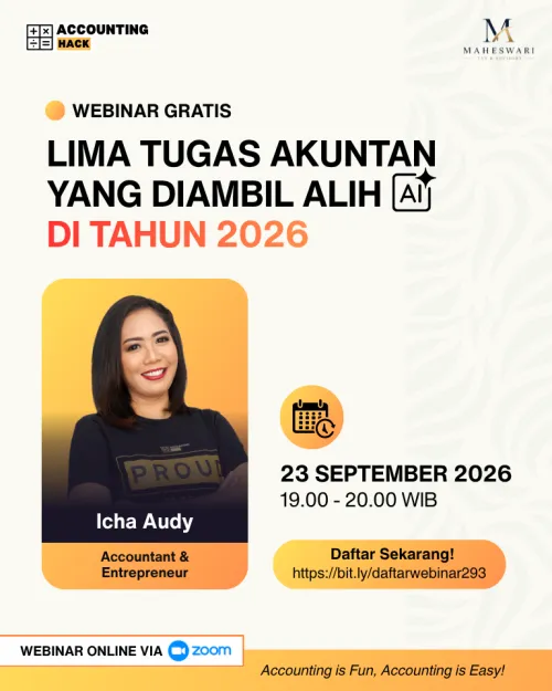 Lima Tugas Akuntan yang diambil Alih AI di 2026 | Webinar 293