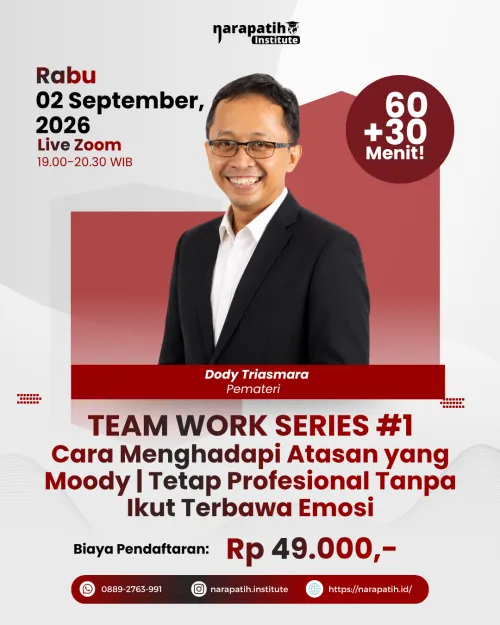 TIM WORK SERIES #1 | Cara Menghadapi Atasan yang Moody