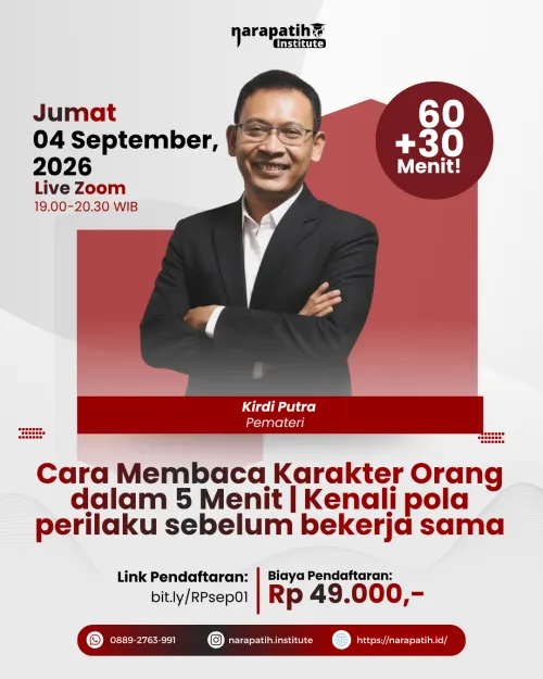 Reading People For Bussines | Cara Membaca Karakter Orang dalam 5 Menit