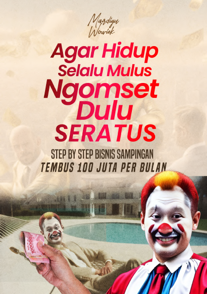Agar hidup selalu mulus Ngomset dulu seratus