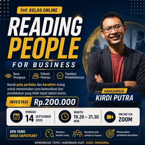 READING PEOPLE FOR BUSINESS - Membaca Karakter dalam 5 Meni