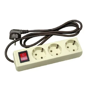 Stop Contact 3 Lb + Saklar + Kabel (ST-1382) UTICON