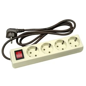 Stop Contact 4 Lb + Saklar + Kabel (ST-1482) UTICON