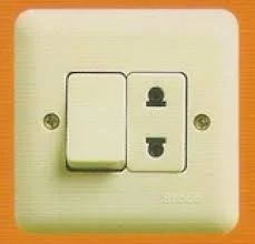 Universal Socket Outlet And Single Switch NG Cream (525361-11)