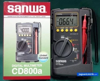Multitester/Avometer Digital CD 800 Sanwa