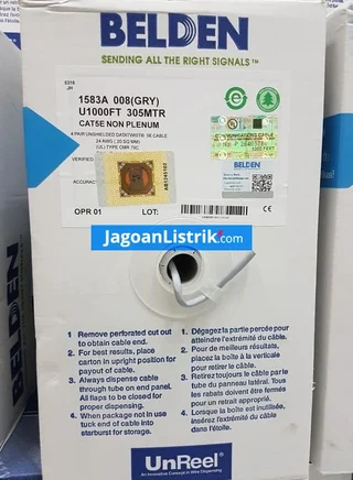 Kabel Data UTP CAT 6 7814A Belden Biru