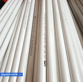 Pipa PVC Clipsal Putih 20 mm
