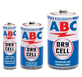 Bateray 1,5V Size A,C,D ABC