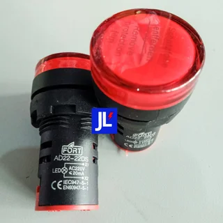 PILOT LAMP 220V FORT MERAH 22 MM
