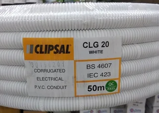Flexible Clipsal Putih 20 mm