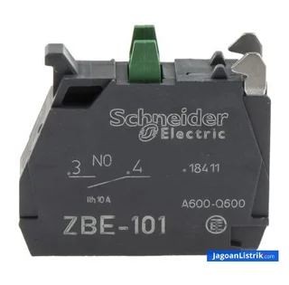 Auxiliary Contact Schneider ZBE 101 Hijau
