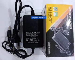 Adaptor 3A 12V DC + Kabel