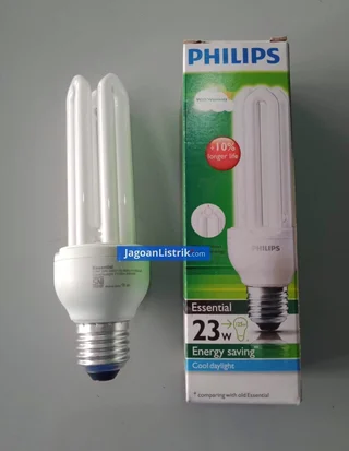 Lampu Essential 23W/220V Philips Putih