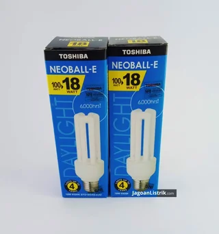 Lampu Essential 18W Toshiba Putih