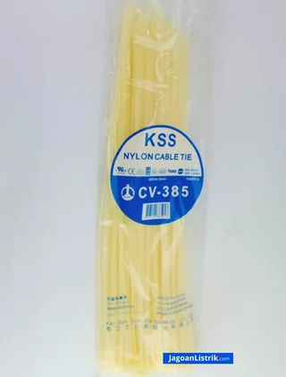Kabel Ties CV 385 4,8 mm Putih KSS KSS Putih