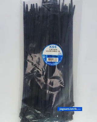 Kabel Ties CV 300 4,8 mm Hitam KSS