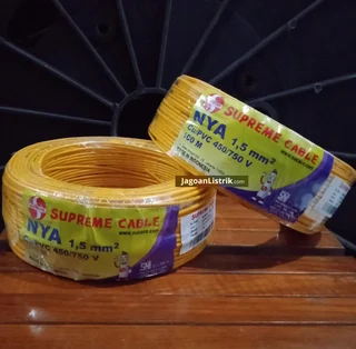 Kabel NYA Supreme Kuning 1,5 mm